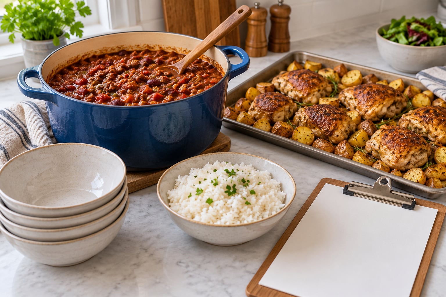 how to cook for a crowd on a budget