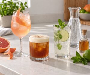 how to make cocktails without alcohol