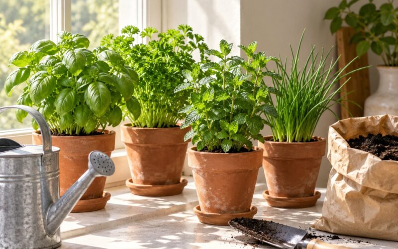 How to Grow Herbs on a Windowsill: Easy Guide 2026