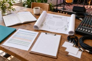 how to plan a benefit concert