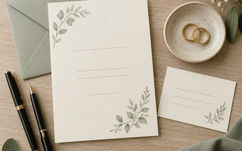 How to Word Wedding Invitations for Two Grooms 2026: Simple Guide
