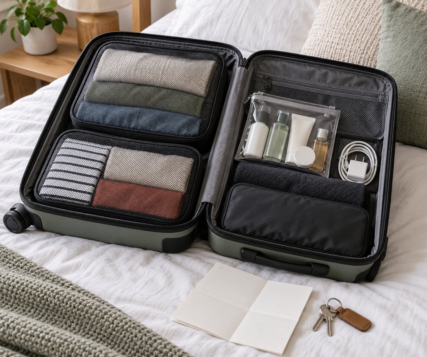 how to pack for a weekend trip