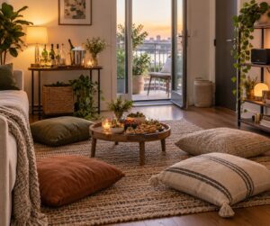 how to throw a house party in a small apartment