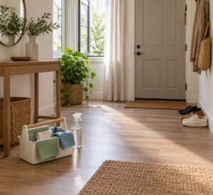how to clean your apartment fast before guests