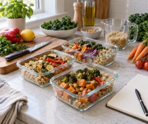 how to cook healthy meals on a busy schedule