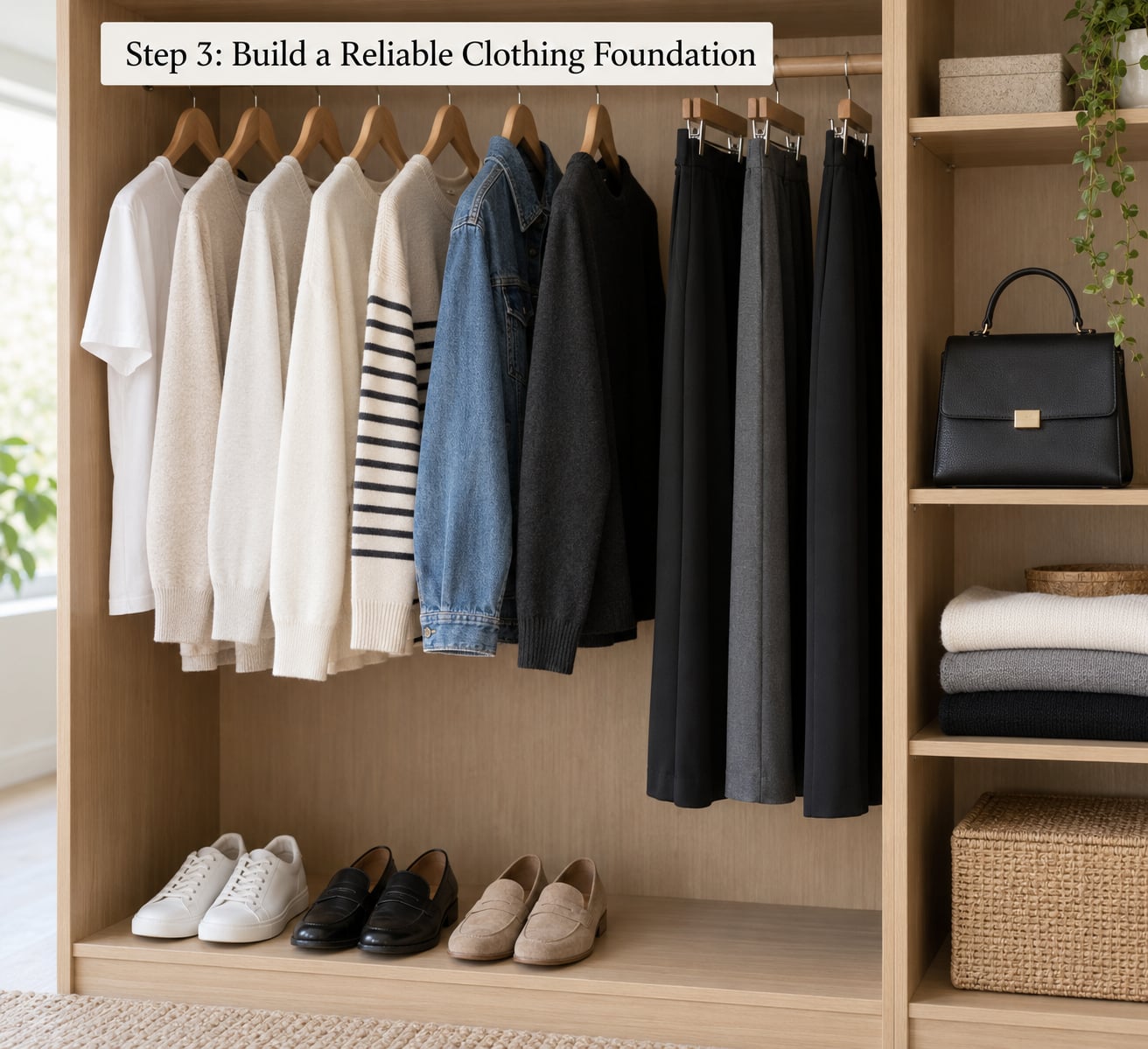 Step 3: Build a Reliable Clothing Foundation