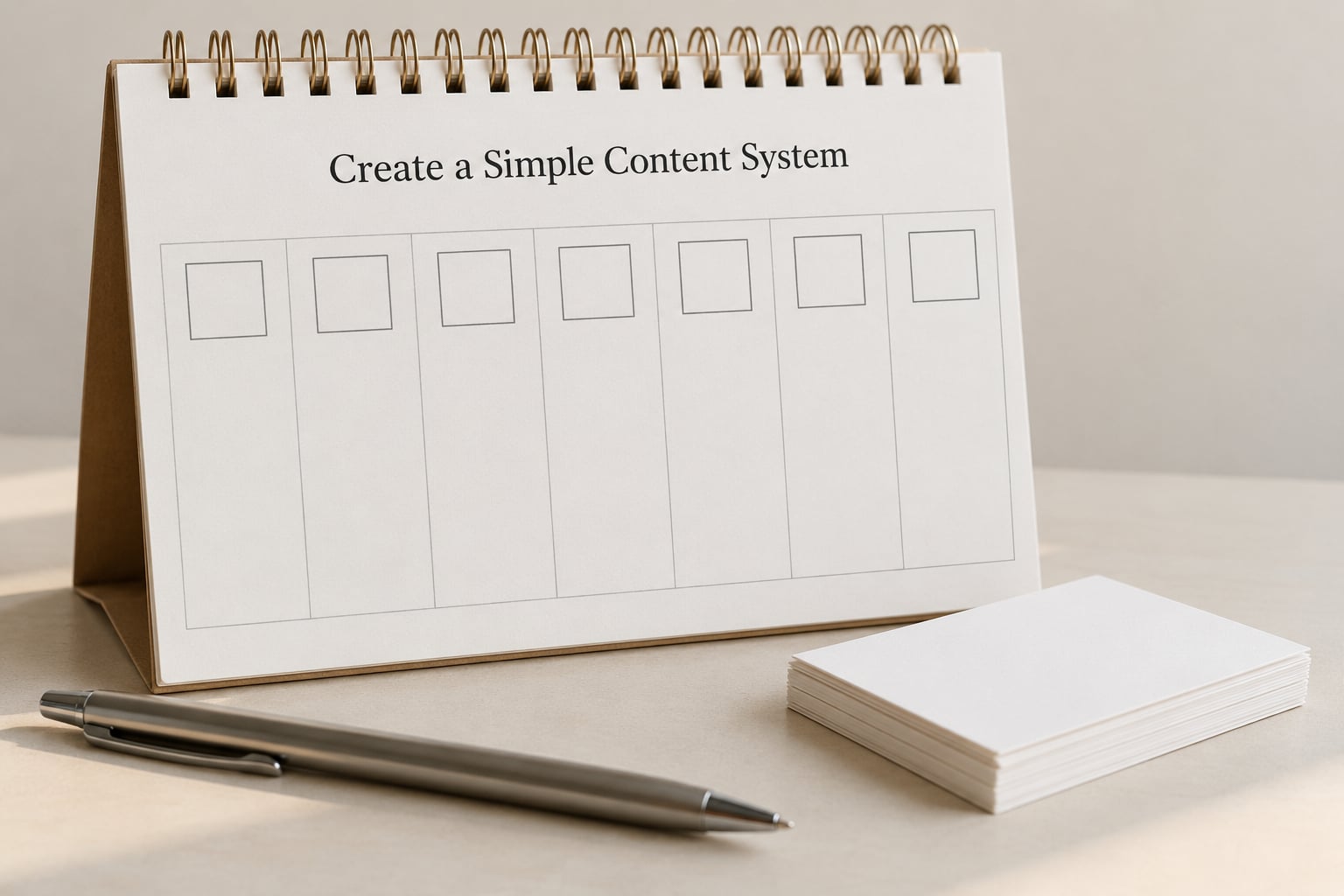 Create a Simple Content System