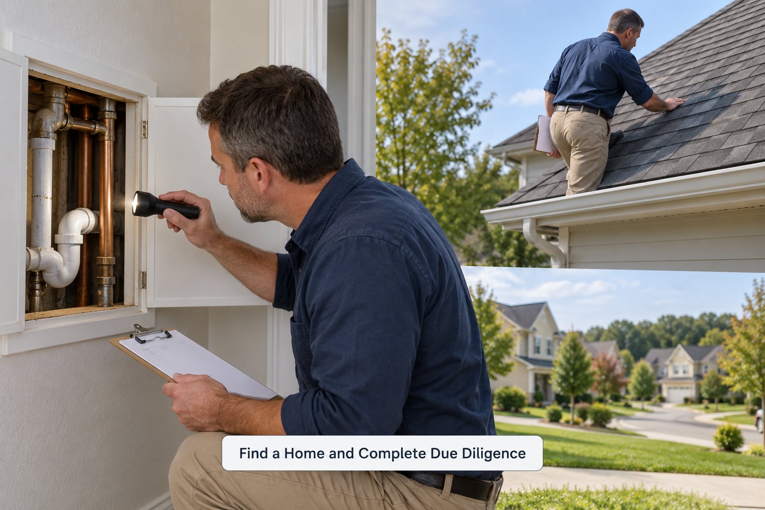 Find a Home and Complete Due Diligence