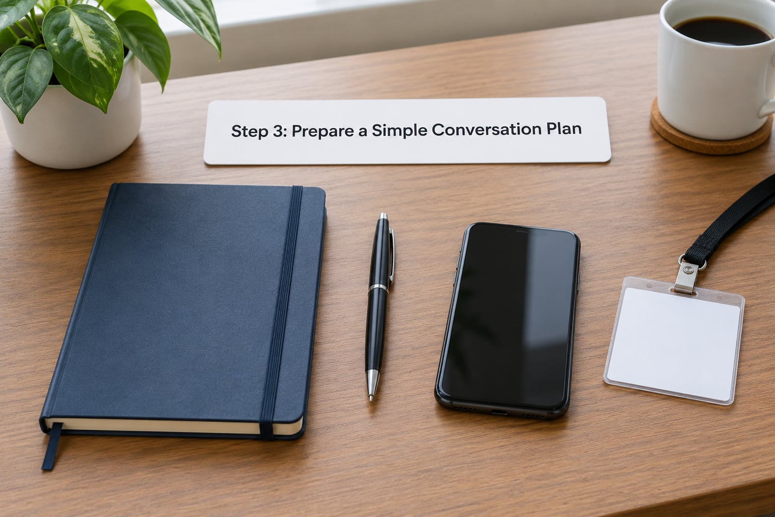 Step 3: Prepare a Simple Conversation Plan