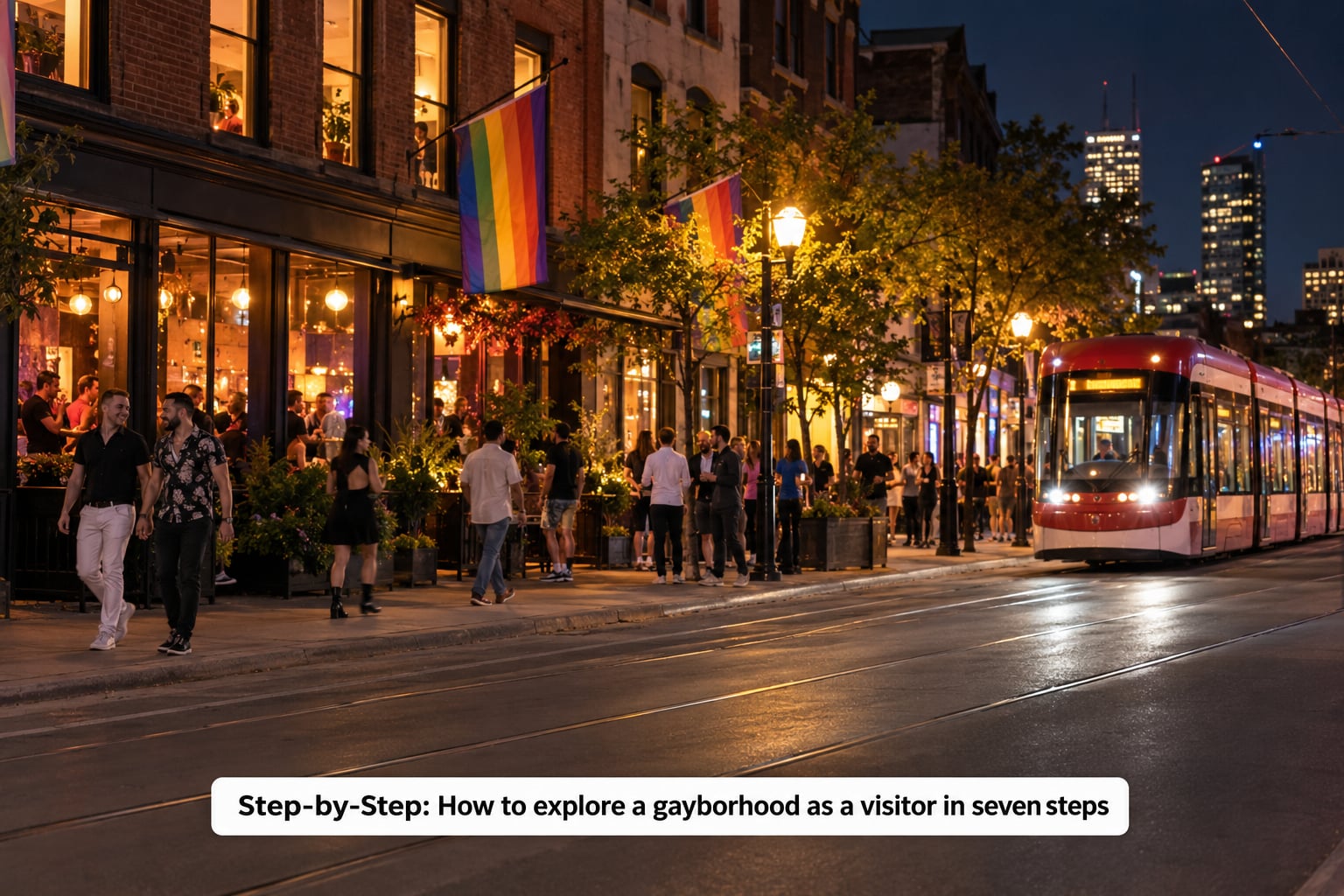 Step-by-Step: How to explore a gayborhood as a visitor in seven steps