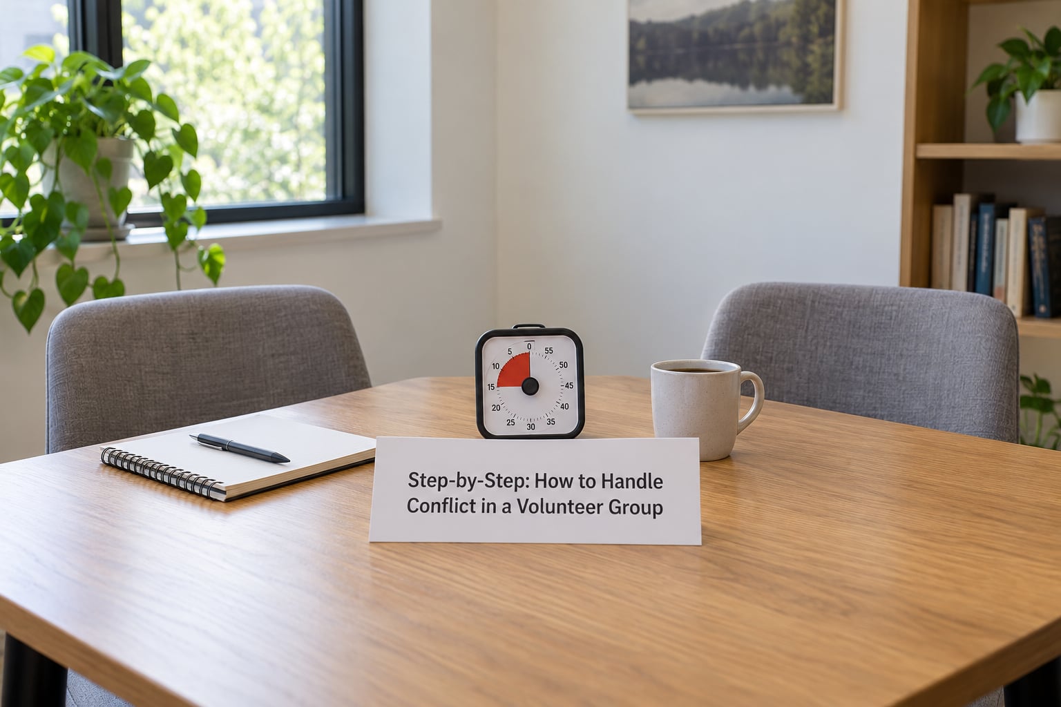 Step-by-Step: How to Handle Conflict in a Volunteer Group