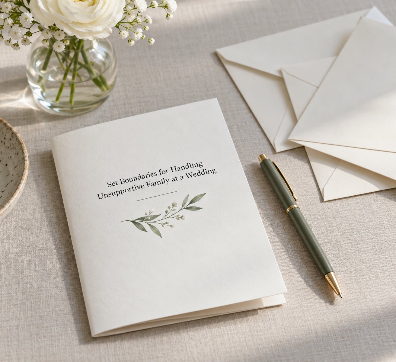 Set Boundaries for Handling Unsupportive Family at a Wedding
