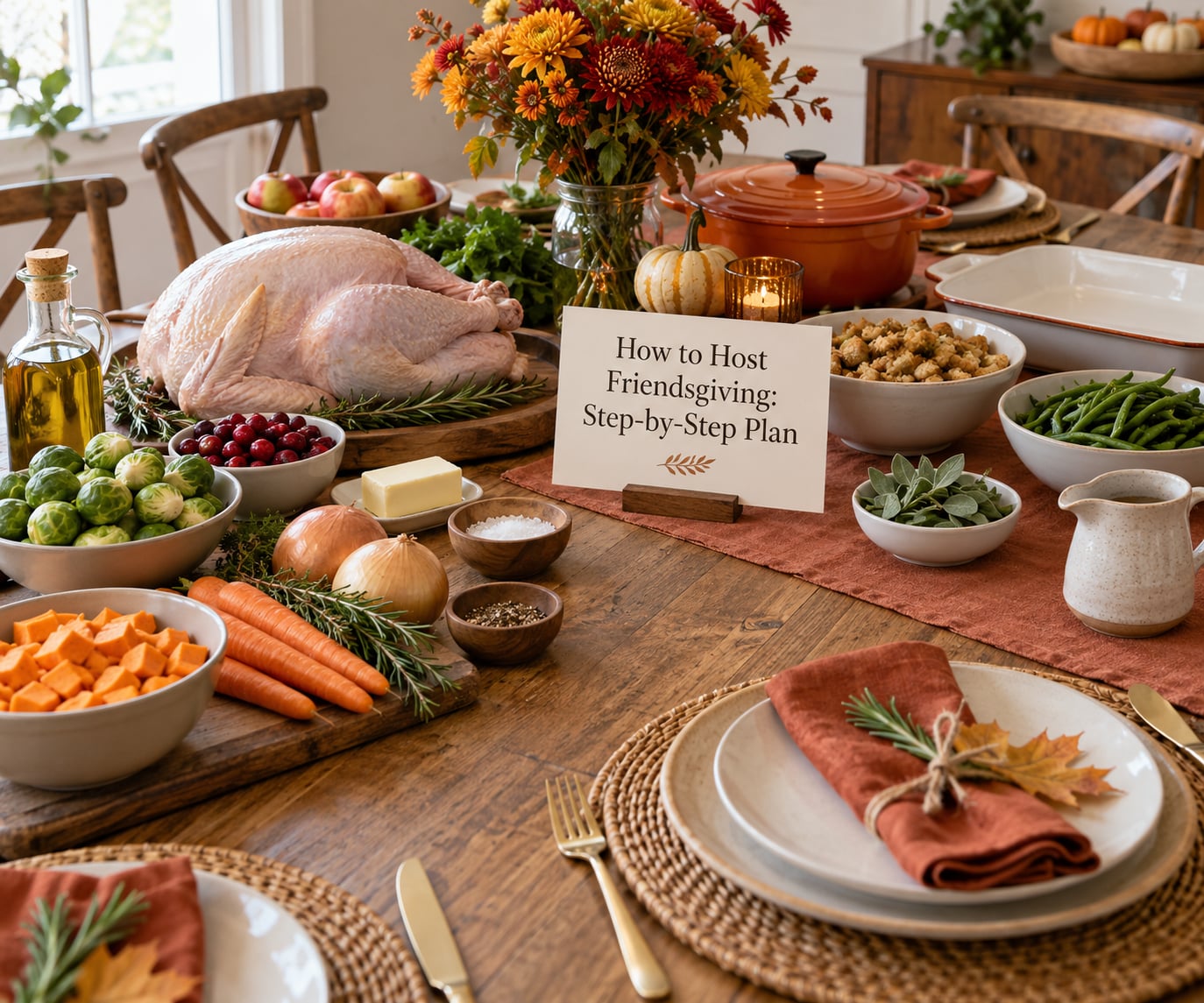 How to Host Friendsgiving: Step-by-Step Plan