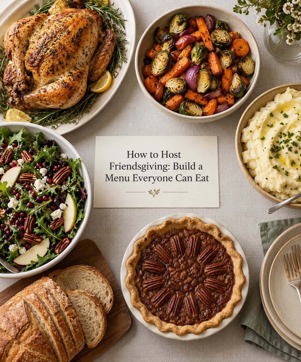 How to Host Friendsgiving: Build a Menu Everyone Can Eat