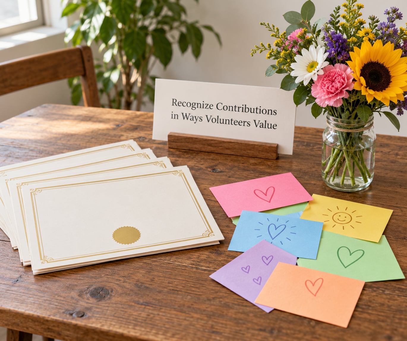 Recognize Contributions in Ways Volunteers Value