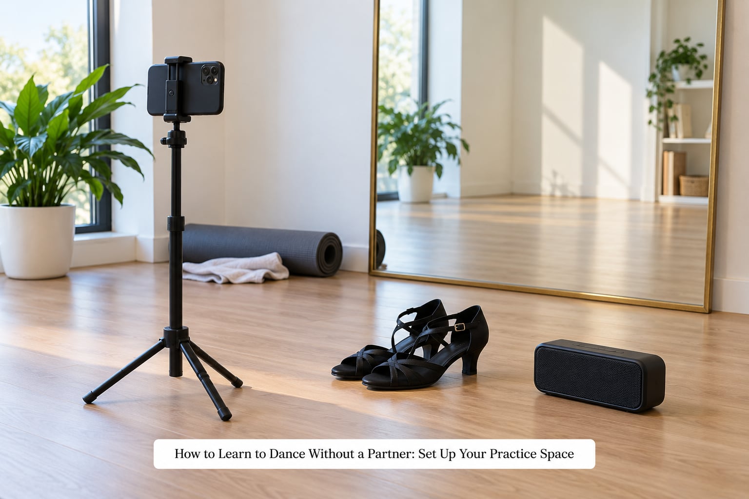 How to Learn to Dance Without a Partner: Set Up Your Practice Space