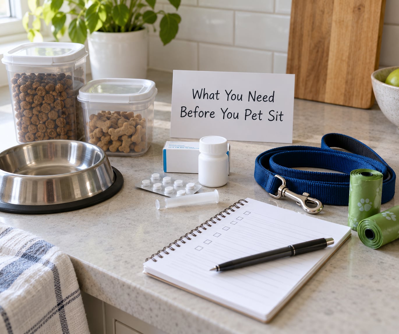What You Need Before You Pet Sit
