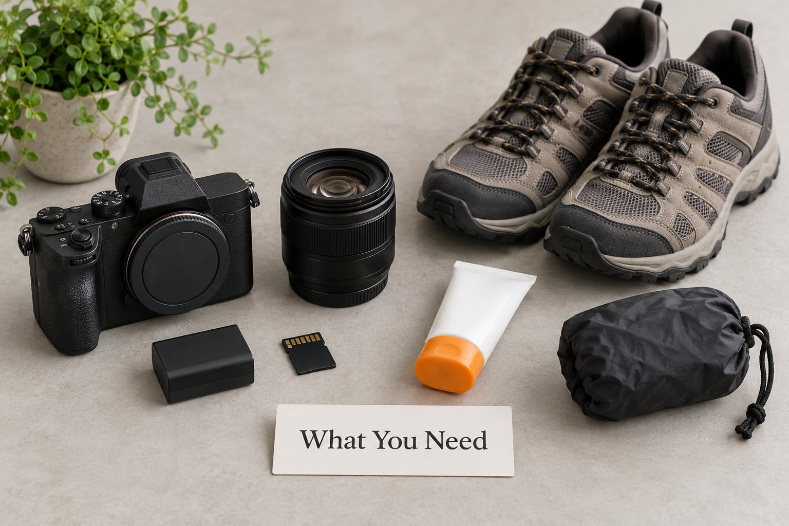 What You Need