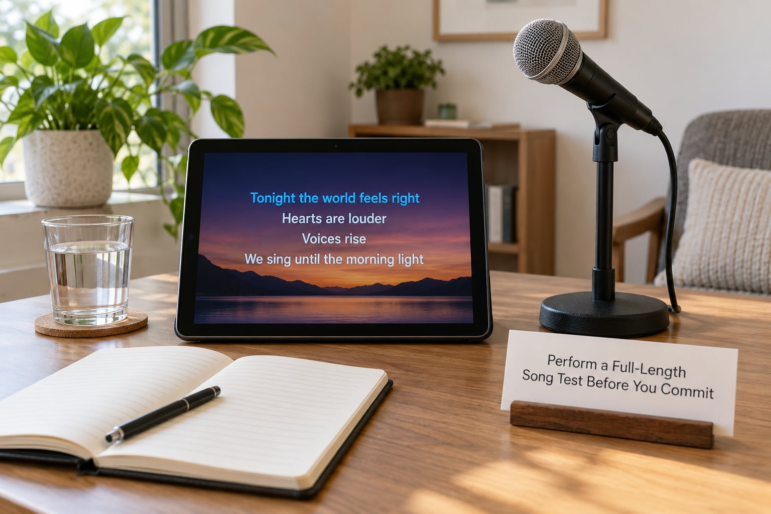 Perform a Full-Length Song Test Before You Commit