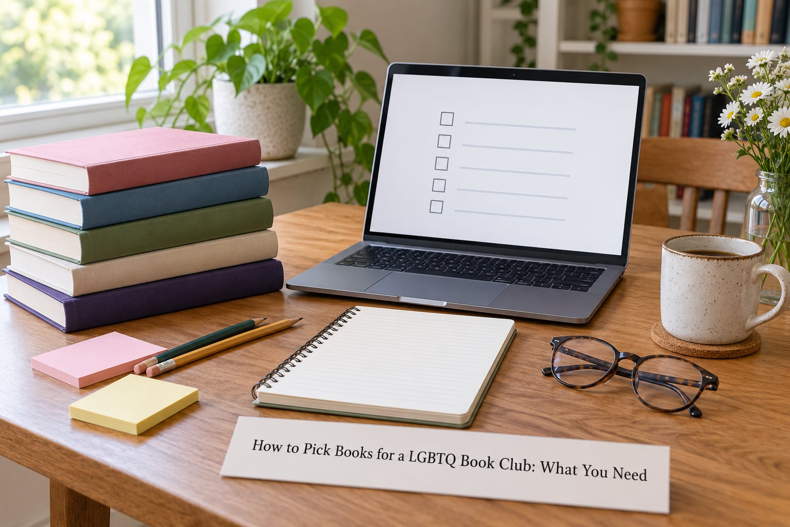 How to Pick Books for a LGBTQ Book Club: What You Need