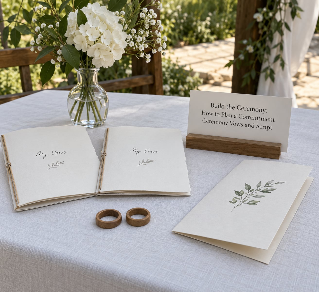 Build the Ceremony: How to Plan a Commitment Ceremony Vows and Script