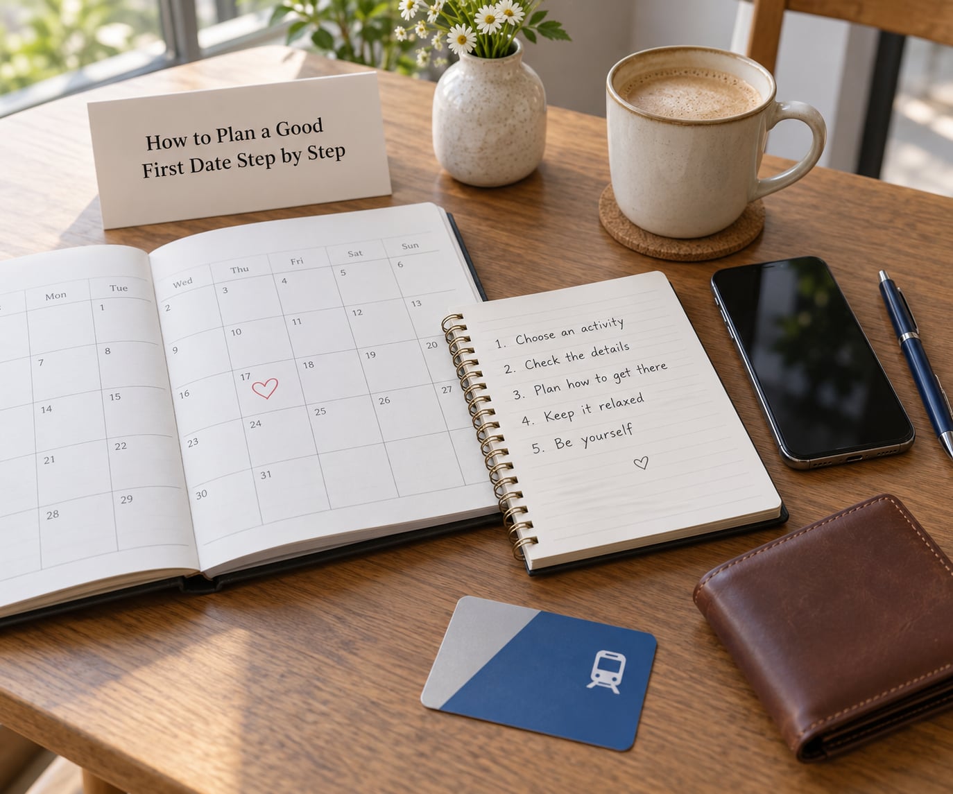 How to Plan a Good First Date Step by Step