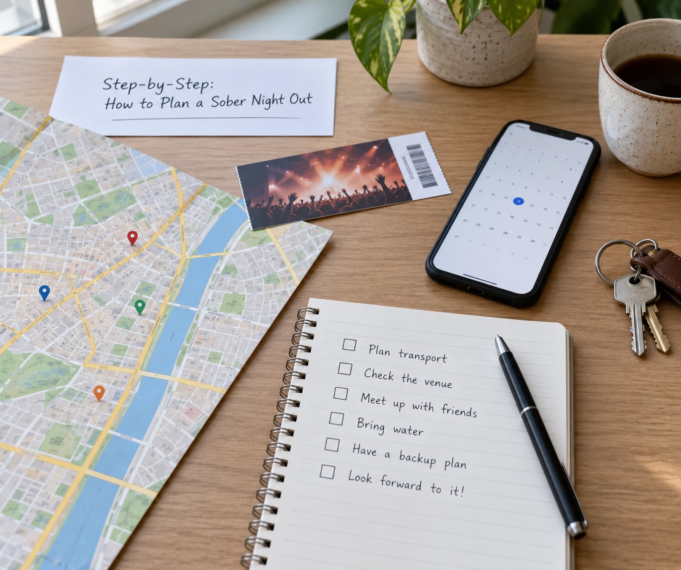 Step-by-Step: How to Plan a Sober Night Out