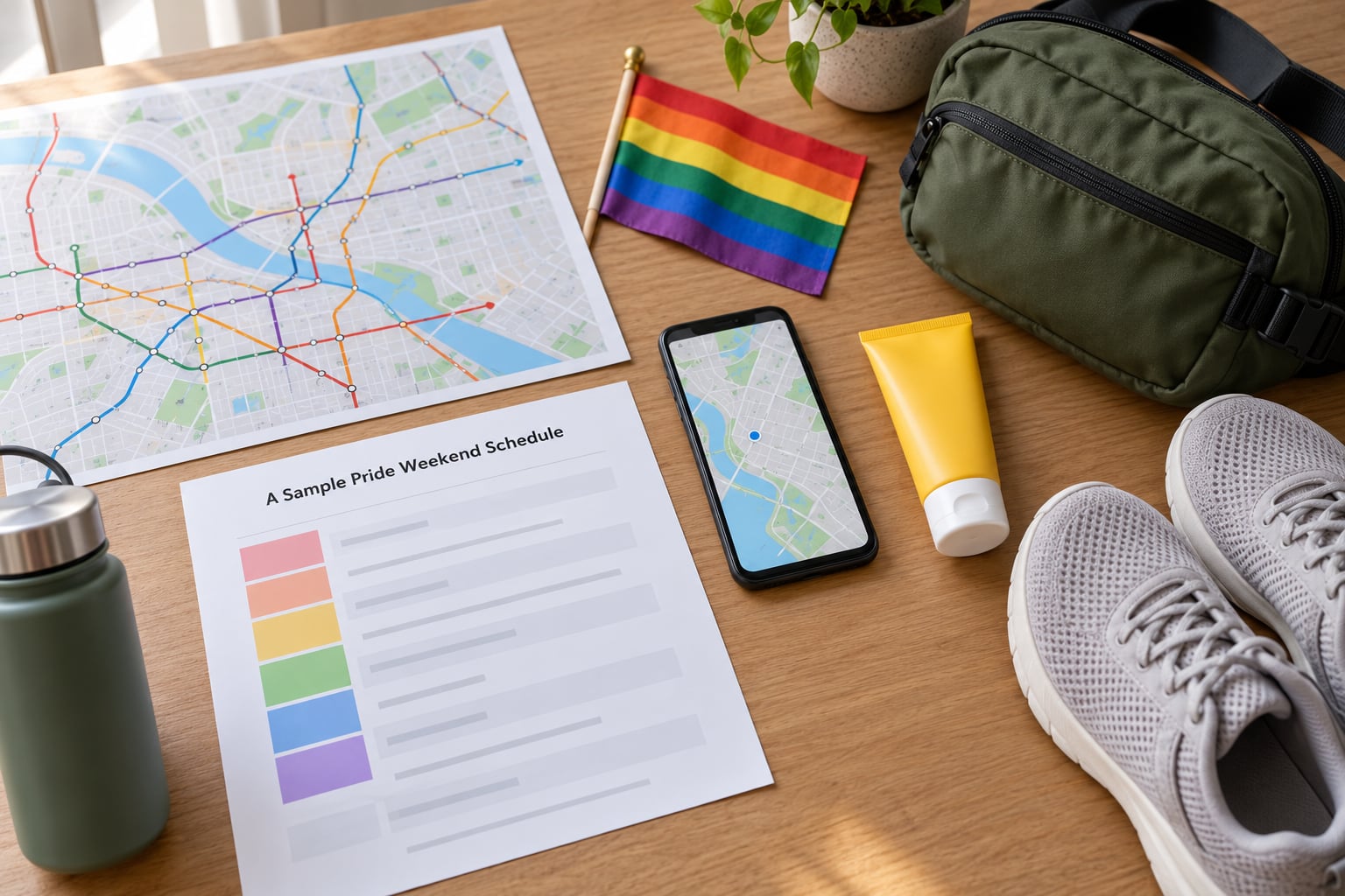 A Sample Pride Weekend Schedule