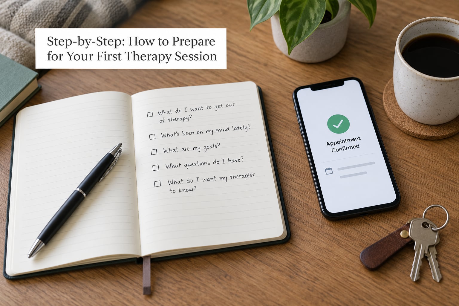 Step-by-Step: How to Prepare for Your First Therapy Session