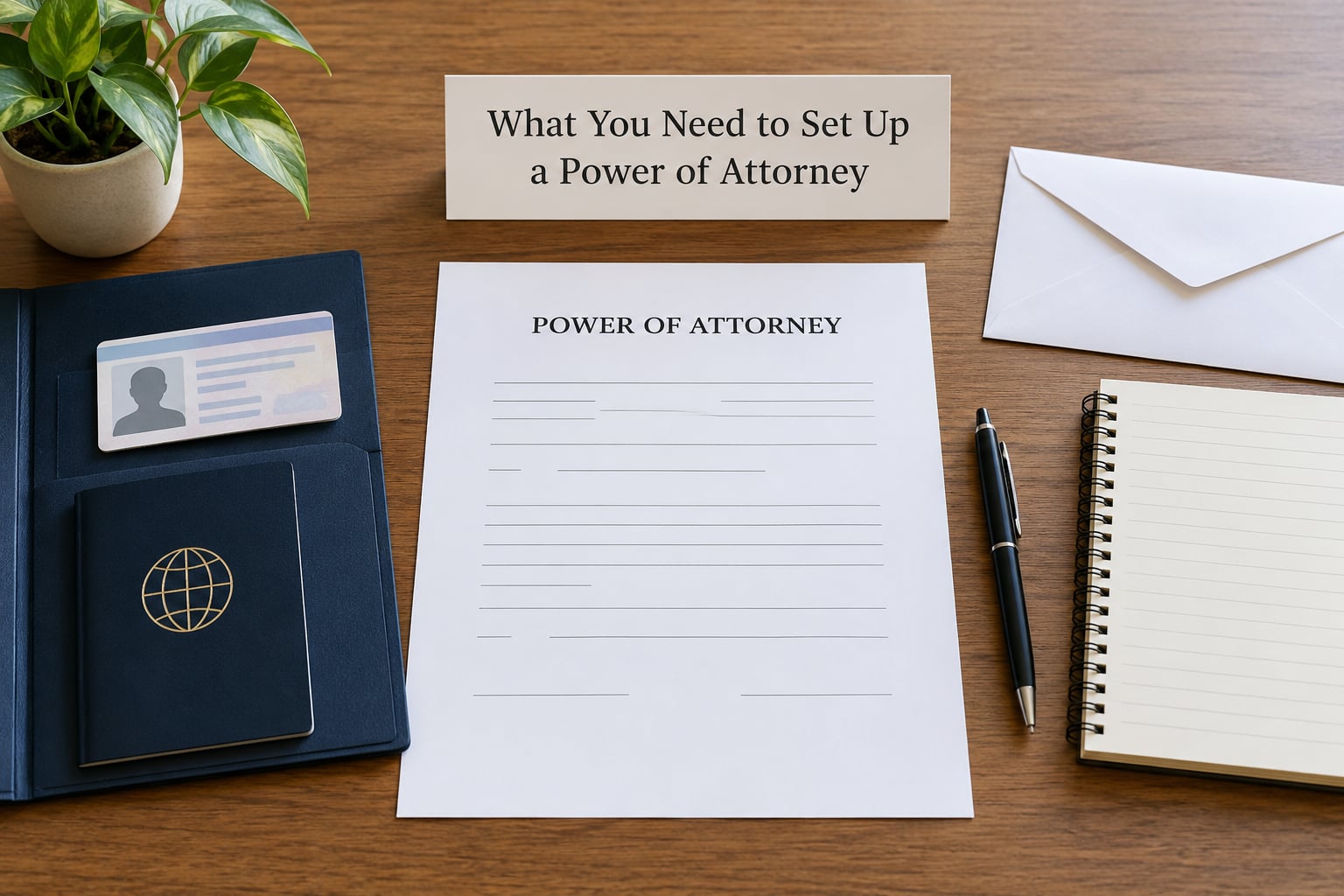 What You Need to Set Up a Power of Attorney