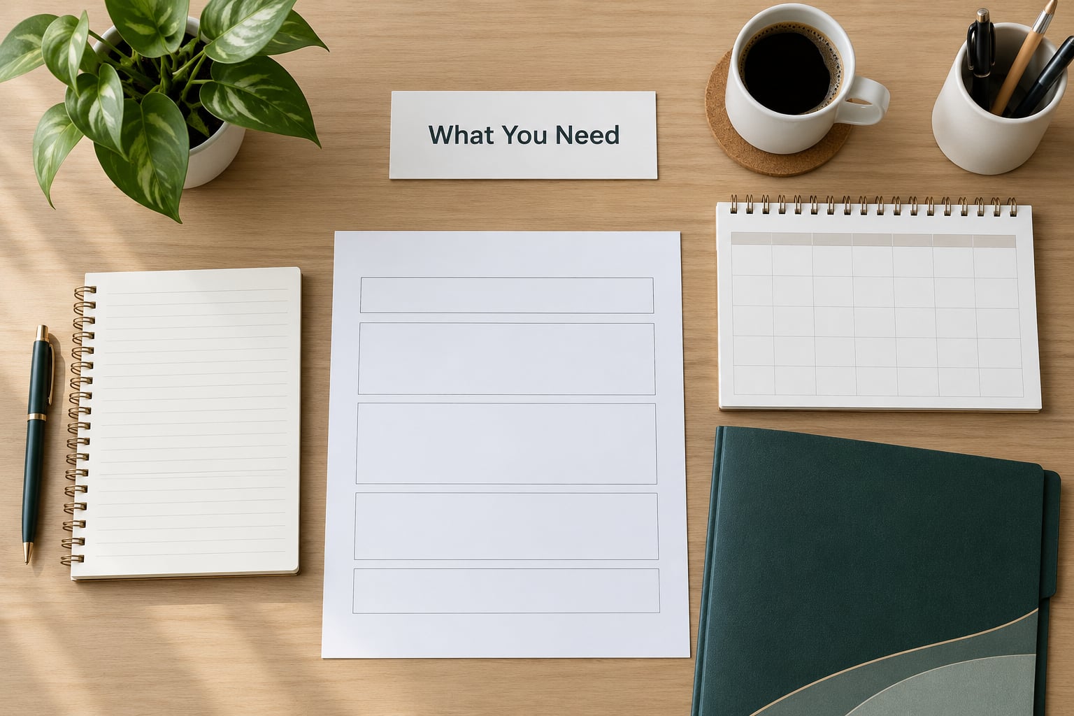 What You Need