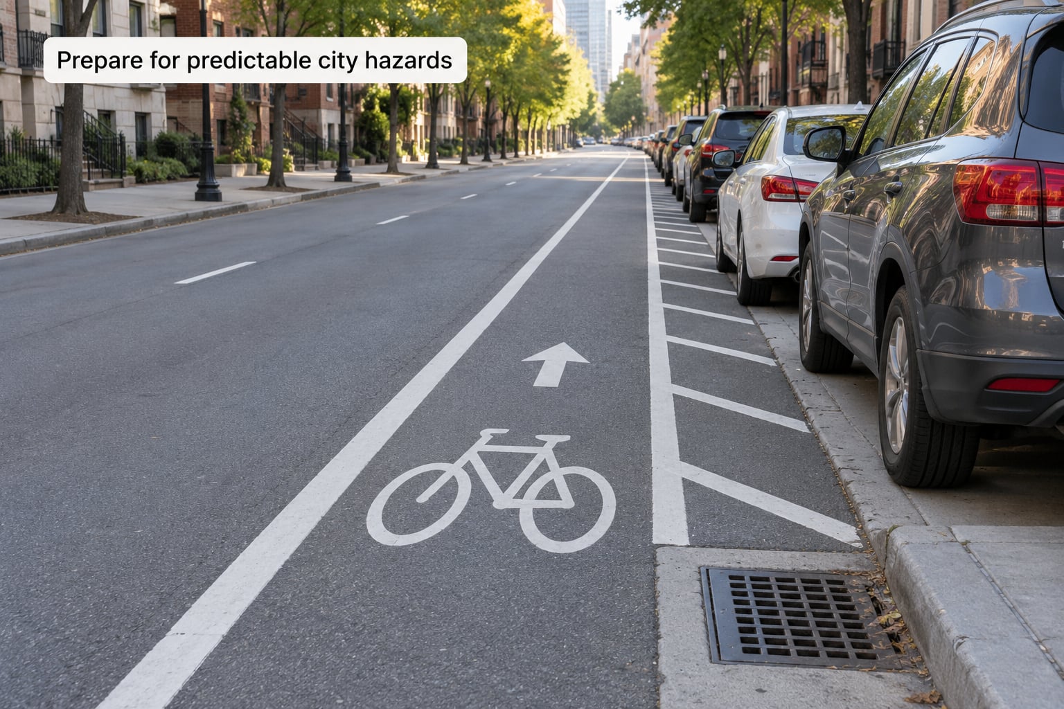 Prepare for predictable city hazards