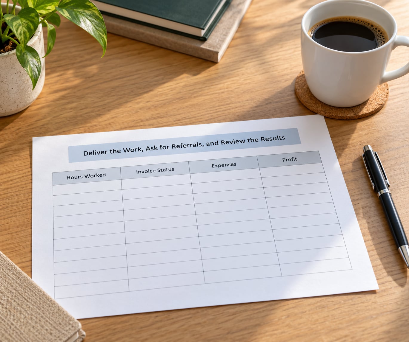 Deliver the Work, Ask for Referrals, and Review the Results
