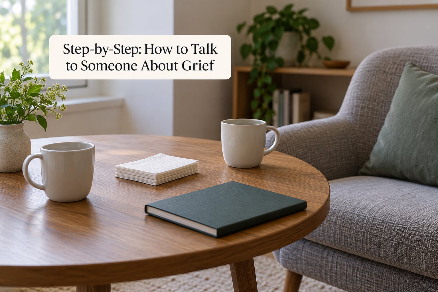 Step-by-Step: How to Talk to Someone About Grief