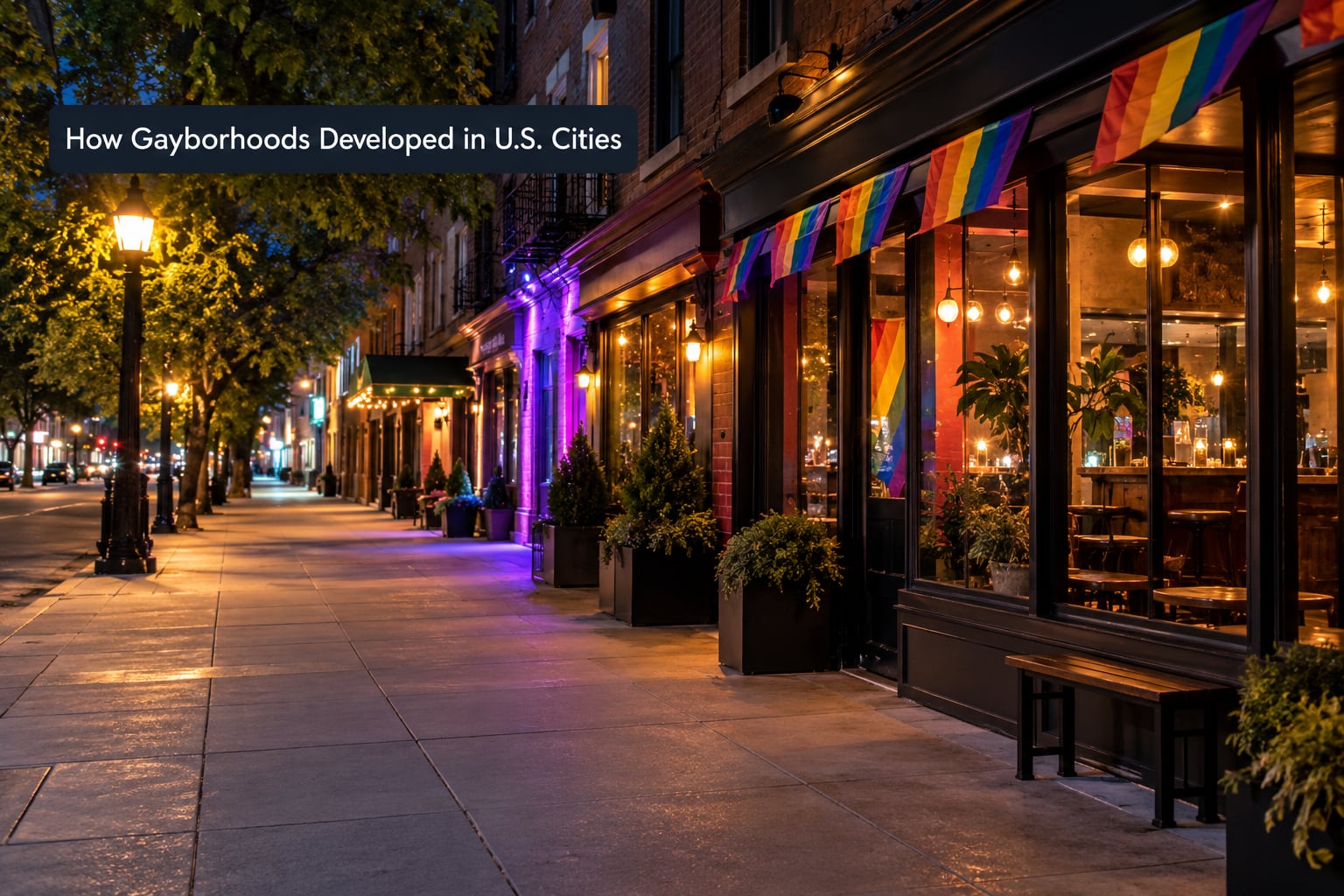 How Gayborhoods Developed in U.S. Cities